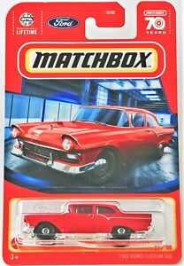 2023 Matchbox Red 1957 Ford Custom 300