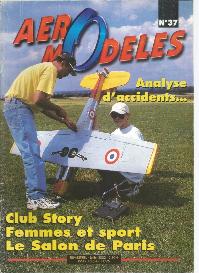 AERO MODELES N°37 - EVOLUTION TECHNIQUE ET HISTORIQUE DE L'AEROMODELISME - Image 1 of 1