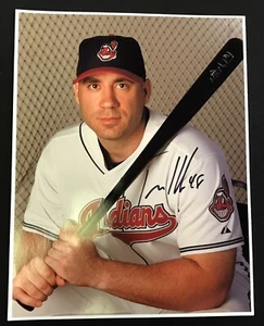 Travis Hafner Cleveland Indians Signed Autographed 8x10 Photo Color - Picture 1 of 2