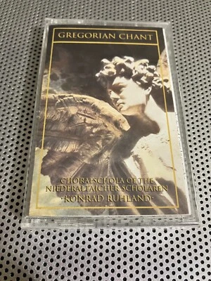 Gregorian Chant - Conrad Ruhland (NEW SEALED Cassette 1994 Sony) - Image 1 of 3