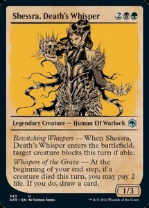 MTG SHESSRA, DEATH's WHISPER EXC - SHESSRA, SUSSURRO DELLA MORTE - AFR X EN - Imagen 1 de 1