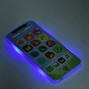 Plastic Kids Children Touch Screen Phone Educational Cellphone Music English - Picture 1 of 12