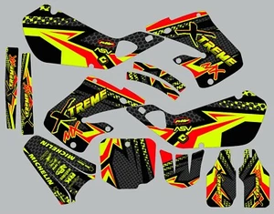 Kit Gráfico para Honda CR250 CR 250 1997-1999 Calcomanía Pegatinas Líneas Dirt Bike - Imagen 1 de 1
