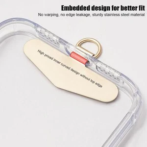 1x Mobile Phone Gasket Steel Ultra Thin Durable Rope Phone Card F5Z8 - Zdjęcie 1 z 12