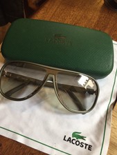 GENUINE LACOSTE SUNGLASSES AND CASE