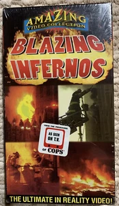Blazing Infernos The Ultimate In Reality Video (1997 Amazing Video Coll.VHS) NEW - Picture 1 of 6