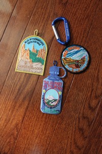 Vintage Scout Patches Lot 3pc + Blue Sky Adventures Philmont Red Rock Garden God