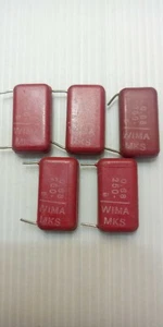 5 condensadores vintage Wima de 0,68uf/680nf 250V (conductos cortos). Envío gratuito del Reino Unido. - Imagen 1 de 2