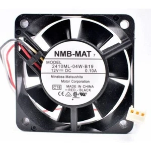 NMB 2410ML-04W-B19 6cm 6025 60x60x25mm DC12V 0.10A  cooling fan - Picture 1 of 3