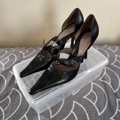 Kenneth Cole Leather Strap Court Women's Heels Sz 9.5 - Image 1 of 4