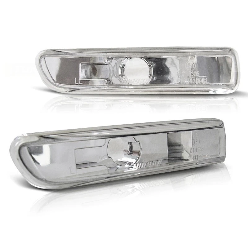 Intermitentes laterales de actualización para BMW Serie 3 E46 Coupé/Cabrio/Compact a partir de 1999 cromo - Imagen 1 de 1