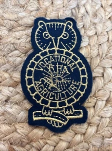 FFA Future Farmers America Owl PATCH Rare Vtg 70s 80s Agriculture VOAG Advisor - Picture 1 of 3