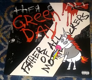 FATHER OF ALL... / GREEN DAY 2020 REPRISE LP LTD EDITION Rainbow Puke - Picture 1 of 4