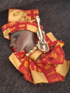 Afro Queen Custom Brooch - Picture 1 of 6