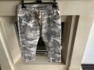 Damen Hose 7/8 XL camouflage - Bild 1 von 2