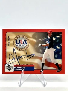 Marcus Jensen 2001 Upper Deck Rookie Update USA A Touch of Gold /500 #MJ Auto - Picture 1 of 2