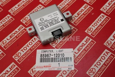 Computadora de control de luz LED 85967-12010 Toyota Land Cruiser Lexus RC350 ES250 OEM Foto 1 de 4
