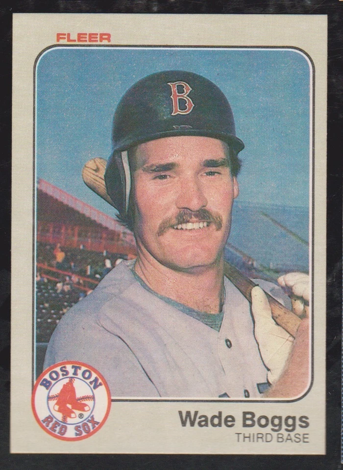 Fleer Baseball 1983 #179 Wade Boggs Rookie casi nuevo *** envío gratuito *** Foto 1 de 1