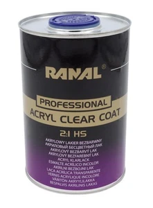 Ranal 31201 Klarlack 2:1 HS Professional 1,0 L | Vernice auto Clearcoat carrozzeria kla - Foto 1 di 6