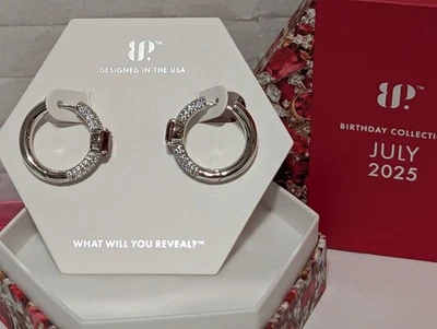 Brincos Bomb Party ER16619 verão quente pôr do sol rubi fusão quartzo - Imagem 1 de 4