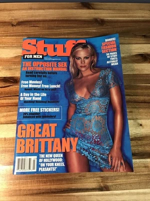 STUFF MAGAZINE   MARCH 2001  BRITTANY  DANIEL   DAWSONS CREEK Foto 1 de 4