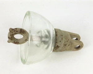 Vintage Dixie Clear Glass Insulator Good condition USA - Picture 1 of 5