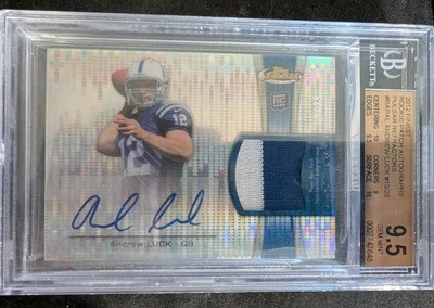 Finest #raapl Andrew Luck Pulsar Refractor 2012 radiocontrol automático/25 RPA BGS 9,5 W 2 10s Foto 1 de 4