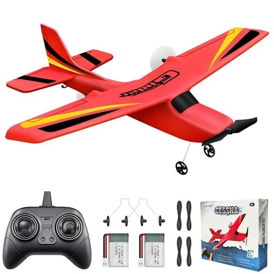 2 CH RC Airplane RC Plane Ready to Fly 2.4GHz Remote Control Airplane Easy to... - Image 1 of 4