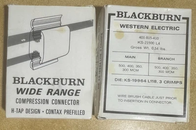 2 ~ Blackburn Wide Range Compression Connector KS-21500 L4 ~ 500/300 MCM - Image 1 of 3