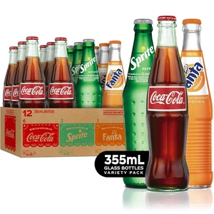 Paquete Fiesta de Coca-Cola Mexicana, 12 botellas de vidrio de fl oz, paquete de 12 - Imagen 1 de 12