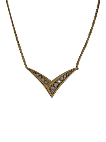 Collana Christian Dior Donna WS8832 con Strass GLD Top Usata
