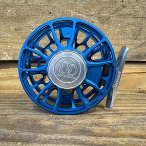 Ross Animas Fly Reel - Matte Blue - Made in USA - Picture 1 of 2