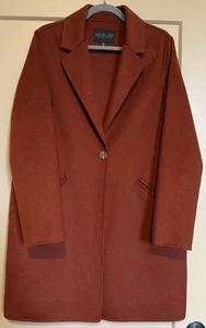 Rachel Zoe Deep Red Rust Wool Blazer - Picture 1 of 5