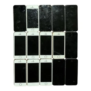 15x Apple iPhone 5s – For Parts Only – Cracked/Untested – Some Screens Usable - Picture 1 of 2
