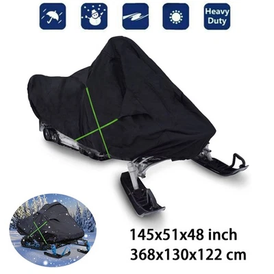 Snowmobile Cover Trailerable Sled Storage Cover For Ski-Doo Backcountry 600 600R - Image 1 of 4