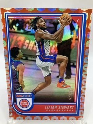 2022-23 Hoops Isaiah Stewart #63 Holo /75 - Image 1 of 2