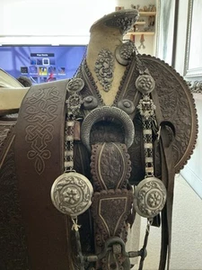 Antique Charro Saddle - Picture 1 of 14
