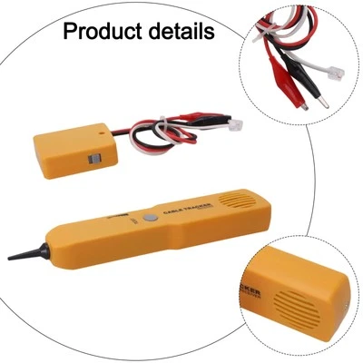 Einfach zu bedienender RJ11 Leitungstester elektrischer Draht Tracer Stromkreis - Bild 1 von 4