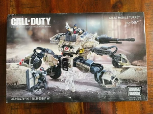 2015 Call of Duty Mega Bloks Atlas Mobile Turret Brand New and Unopened Rare - Picture 1 of 2