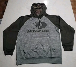 Mossy Oak Camo Hoodie Medium Hunting Outdoors - Picture 1 of 8