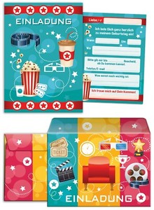 Einladung Kindergeburtstag Kino Gunstig Kaufen Ebay 