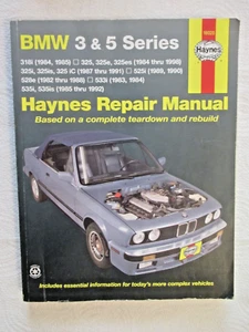 HAYNES REPAIR MANUAL BMW 3 AND 5 SERIES. - Picture 1 of 1