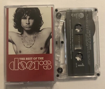 The Doors- Best Of The Doors - Cassette Tape E4 60345 Double Play 1985 - Image 1 of 4