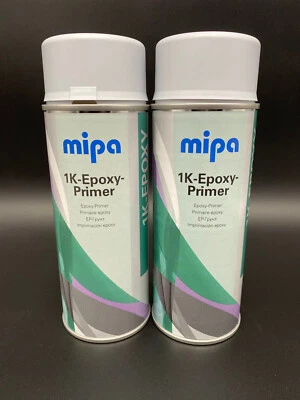 2x Mipa 1K Epoxy Primer Spray 400ml EP Füller Grundierung Autolack - Bild 1 von 4