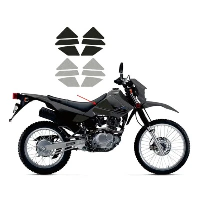 Almohadilla antideslizante para tanque de combustible empuñadura lateral de tracción de rodilla para Suzuki DR200S 2015-2020 Foto 1 de 4