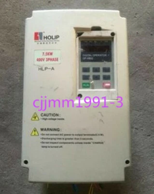1PC used Hai Lipu converter HLPA07D543B 380V 7.5KW - Image 1 of 2