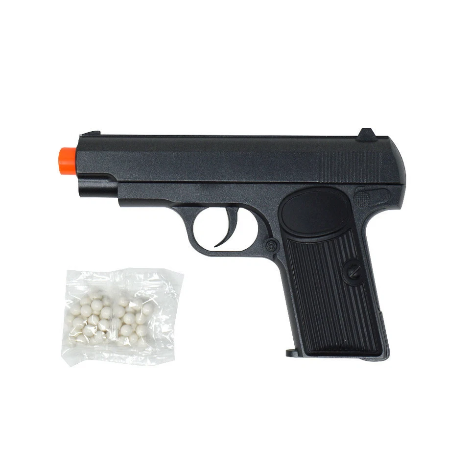 Airsoft BB Gun Plastic Spring Pistol 200 FPS Replica ZM04