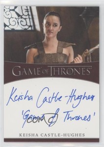 2021 Game of Thrones The Iron Anniversary Series 1 Keisha Castle-Hughes Auto 0c3