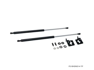 P2M Phase 2 BLACK Series Hood Bonnet Dampers Set Silvia 240sx S14 Zenki Kouki - Picture 1 of 2