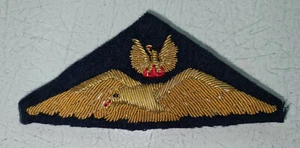 Extremely RARE Hellenic Airforce pilot wings bullion patch JUNTA era 1973-1974 - Picture 1 of 2